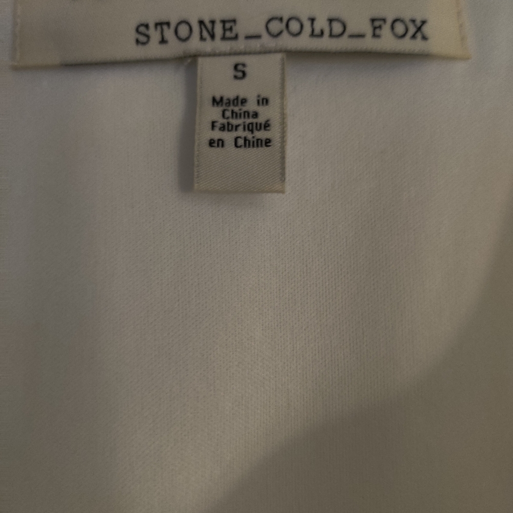 STONE_COLD_FOX Laced Shoulders Dress - Picture 6 of 8